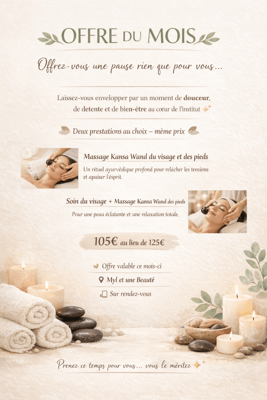 Offre du mois de Mars