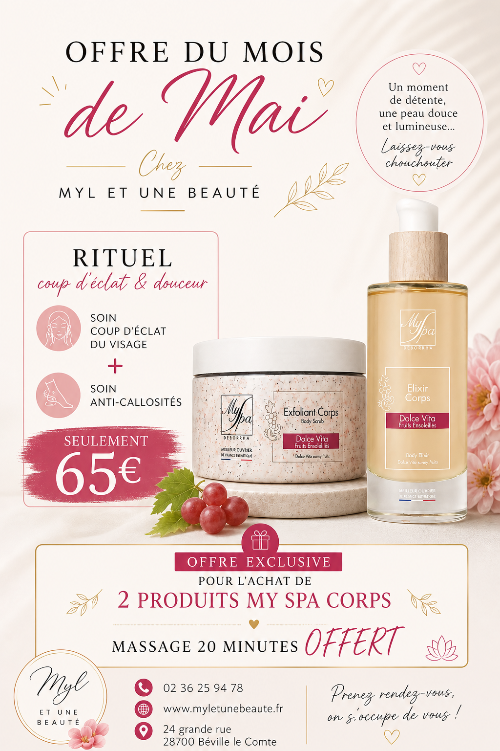 Offre du mois de Mai