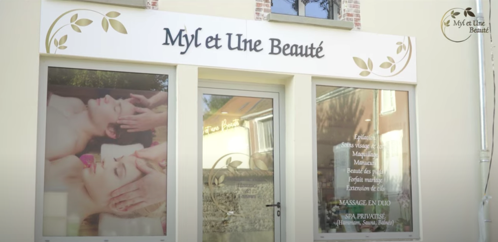 Devanture Myl et Une Beauté